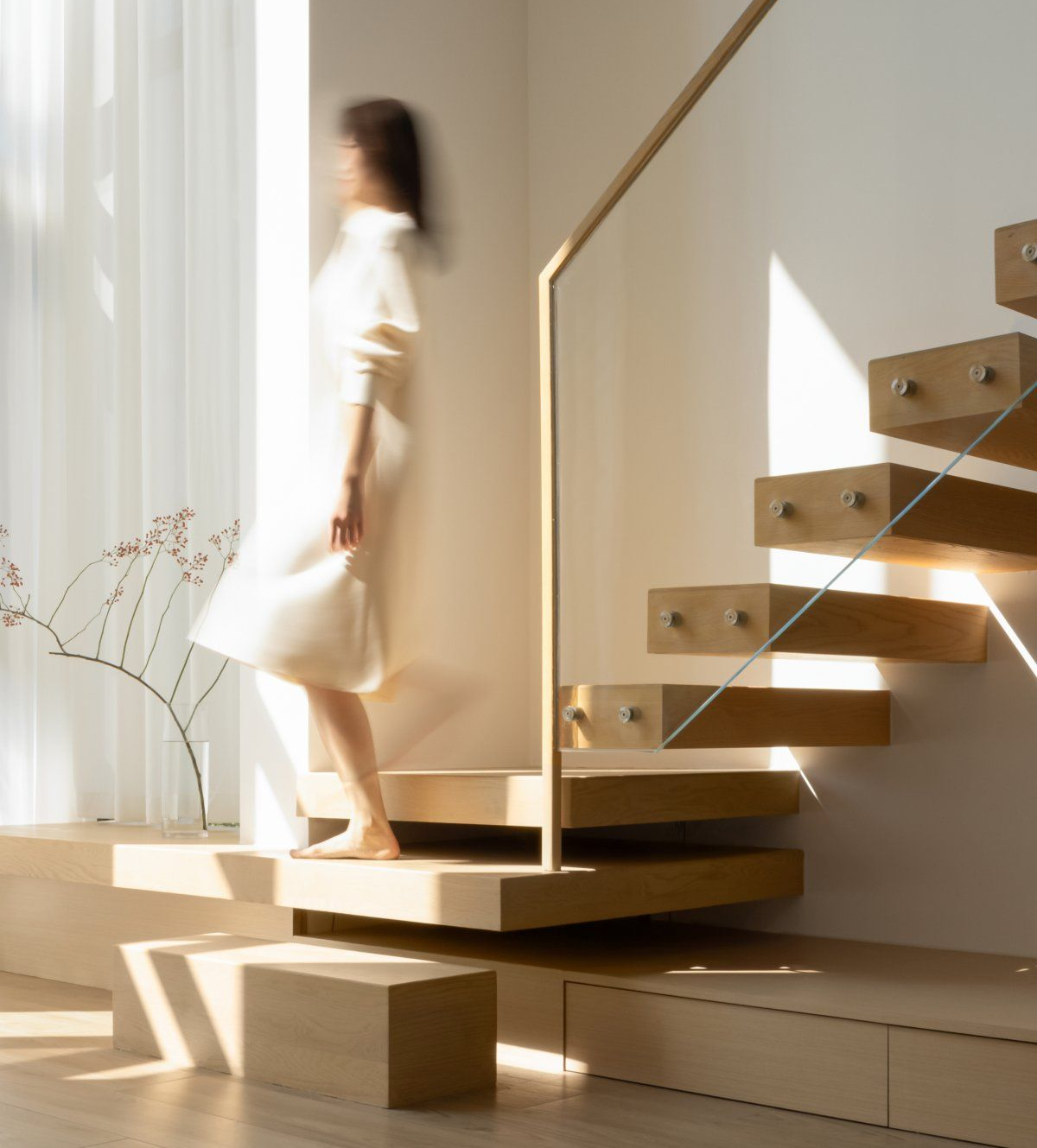 massive solid oak stair treads